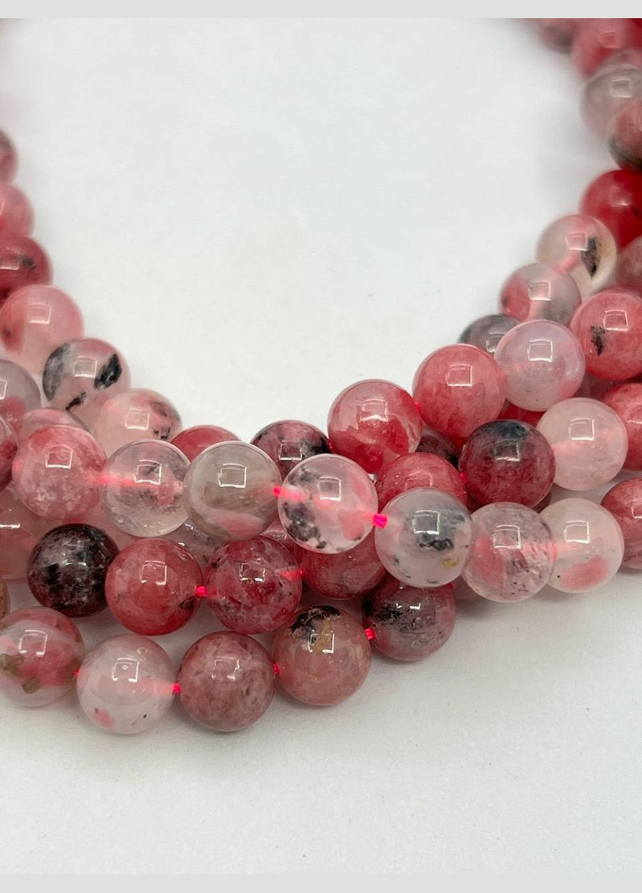 Родохрозит на нитке без замка 8 мм 40 см No Brand (321963935)