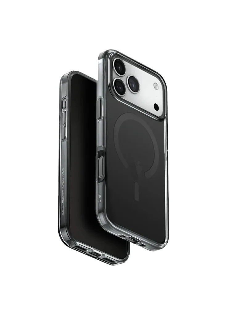 Чохол до мобільного телефона (8886463694831) UNIQ Clario iPhone 17 Pro Max Magclick Charging Black (410236432)