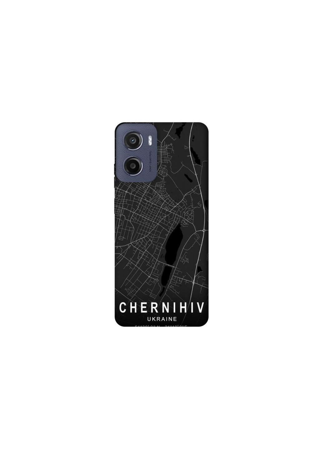Чехол на Motorola Moto E15 Chernihiv map Frontalka (367115748)