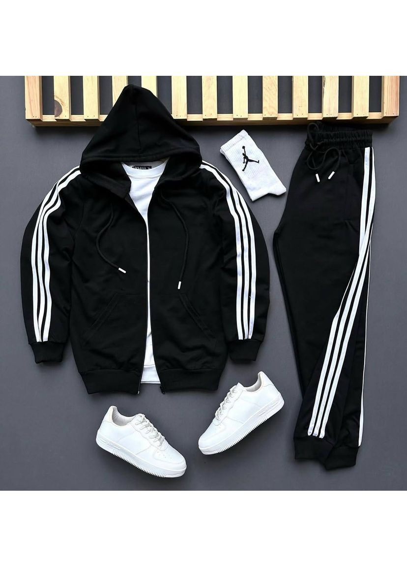 Черный спортивный костюм Fashion