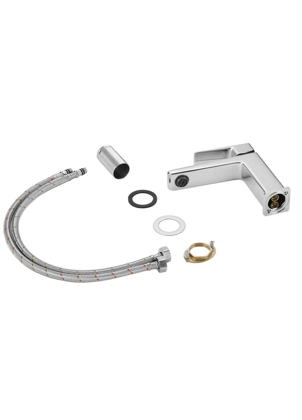 Змішувач латунний для раковини Orion (k25) LDORI001FCRM48091 Chrome LIDZ 001F (363554809)