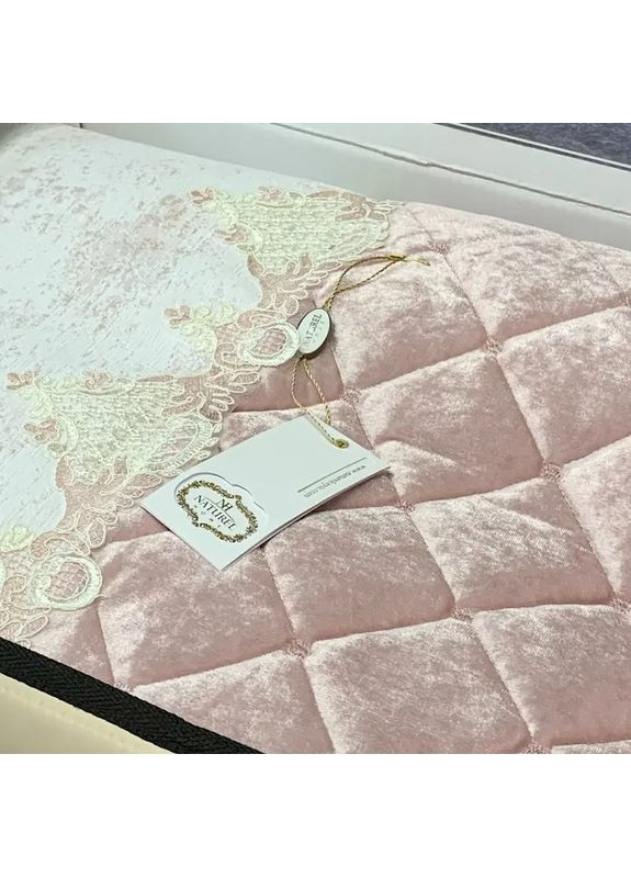 Покрывало Flora с простынью и наволочками (6 предметов) Pudra Евро Naturel (348433608)