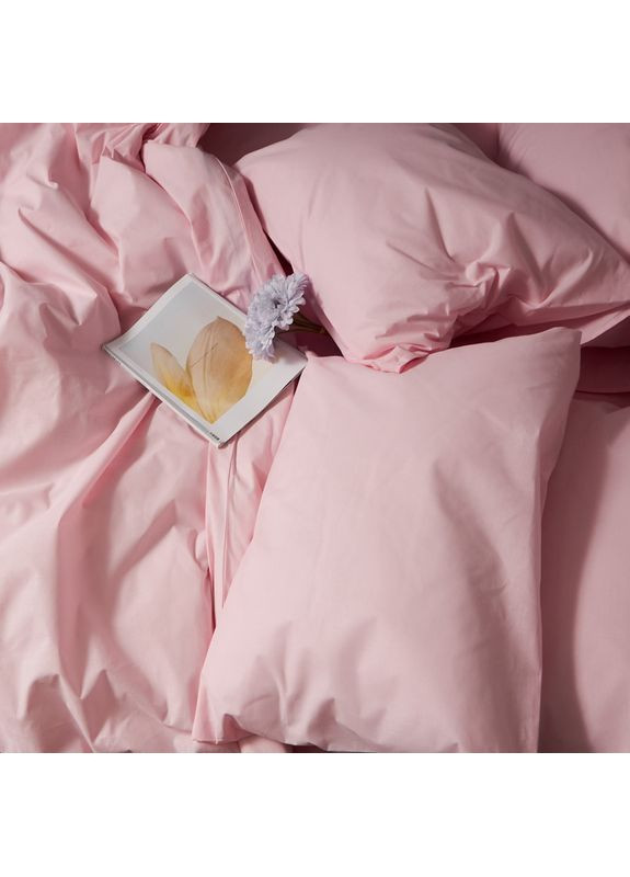 Комплект постільної білизни Бязь Gold Люкс двоспальні 175х210 наволочки 4х50х70 (MS-820009598) Moon&Star Pastel Kiss (356113176)