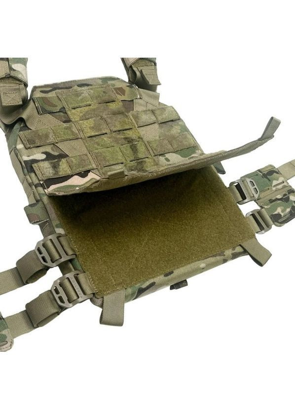 Плитоноска Bundle K-Zer розмір М multicam та потрійний підсумок (панель) Agilite (368703761)