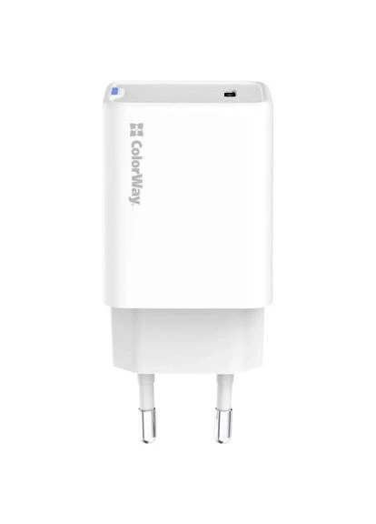 Зарядний пристрій GaN Mini 45W PD Port PPS USB-C white (CW-CHS057PD-WT) Colorway (396879620)