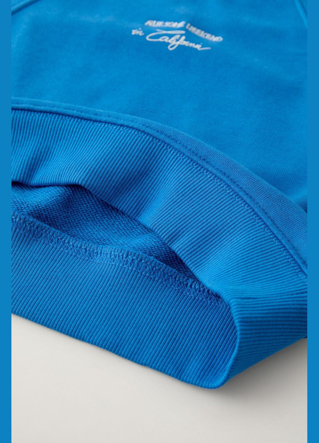 Блакитний комплект дитячий (світшот + шорти) 9000/667 блакитний Zara