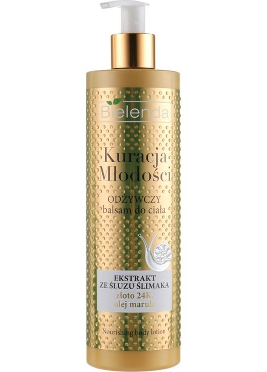 Живильний бальзам для тіла Youth Therapy Nourishing Body Lotion 400ml (602545-34242) Bielenda (368632178)