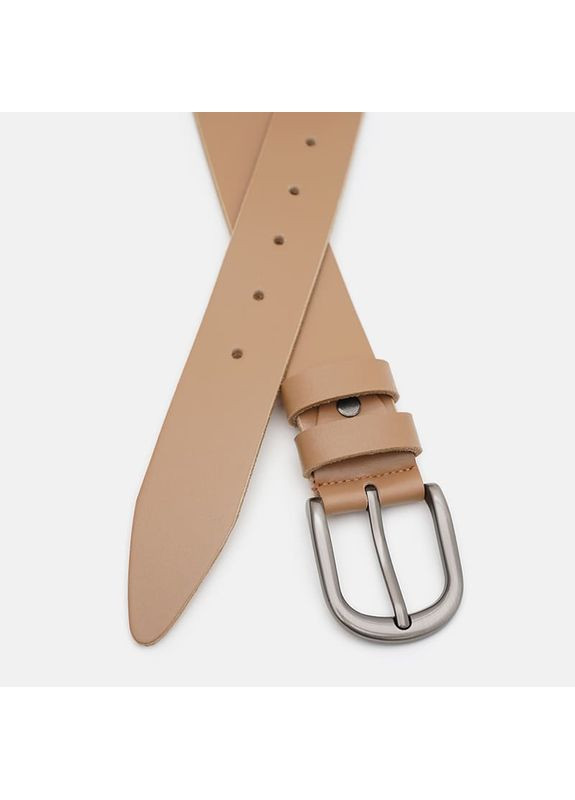 Жіночий шкіряний ремінь 110v1genw111-caramel Borsa Leather (371362143)