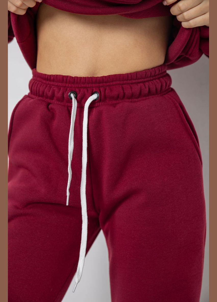 Спортивный костюм женский на флисе черный размер M (sku_241R2001-2) Ager (316319395)