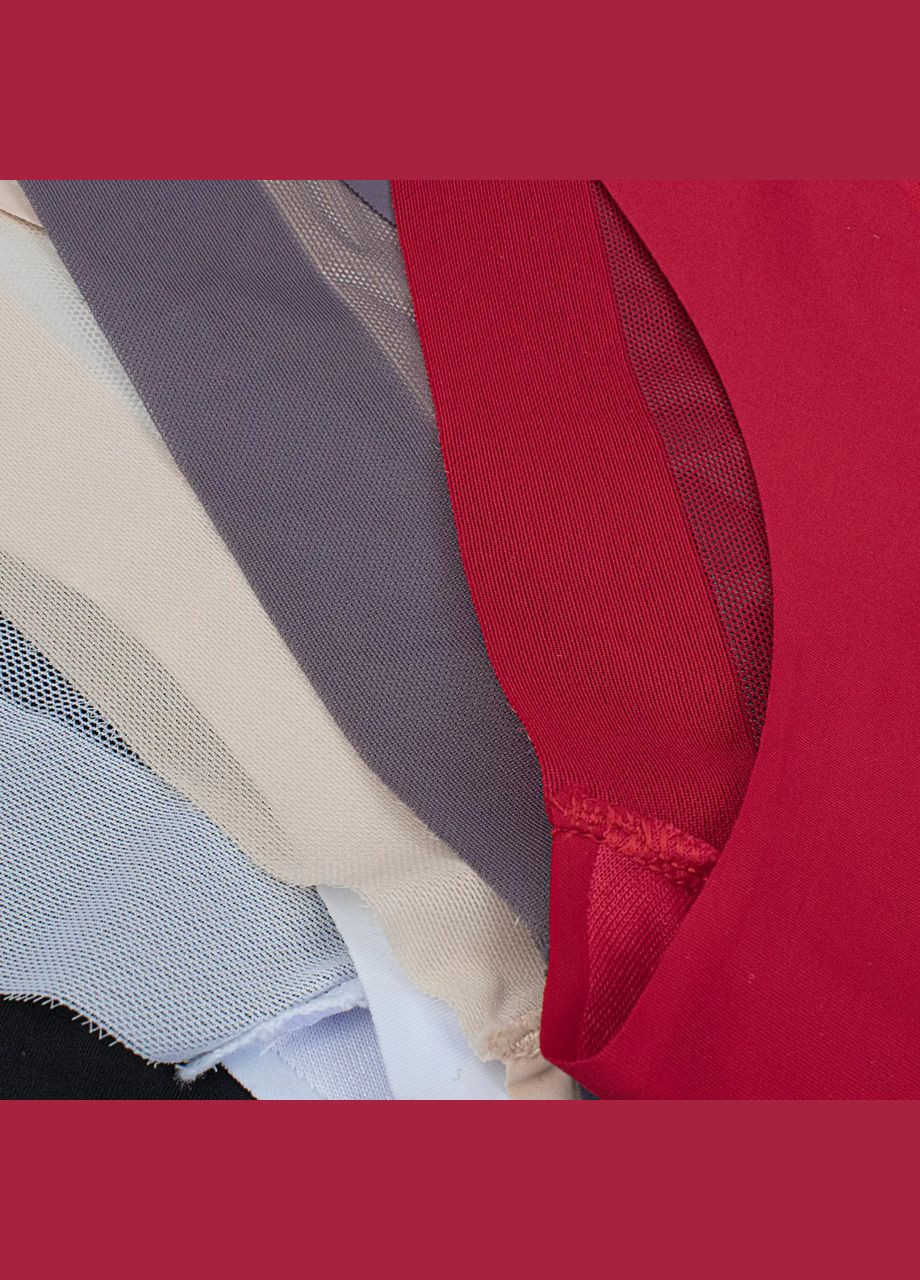 Набір жіночих трусиків сліп з сіткою 5 шт Lavolle Сліп (316027824)