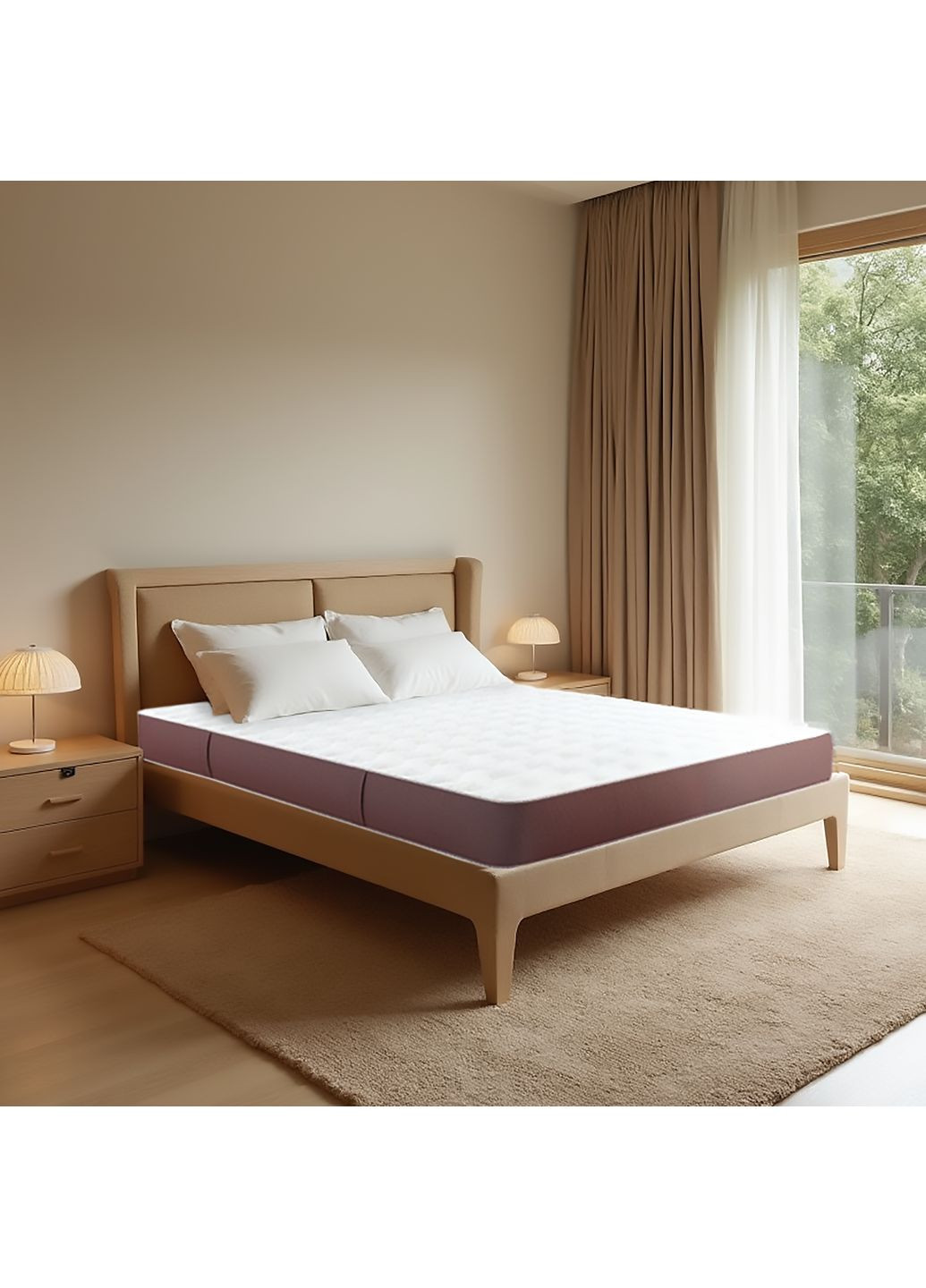 Матрас Акцент 2 Плюс 120х190 Come-for (370291853)