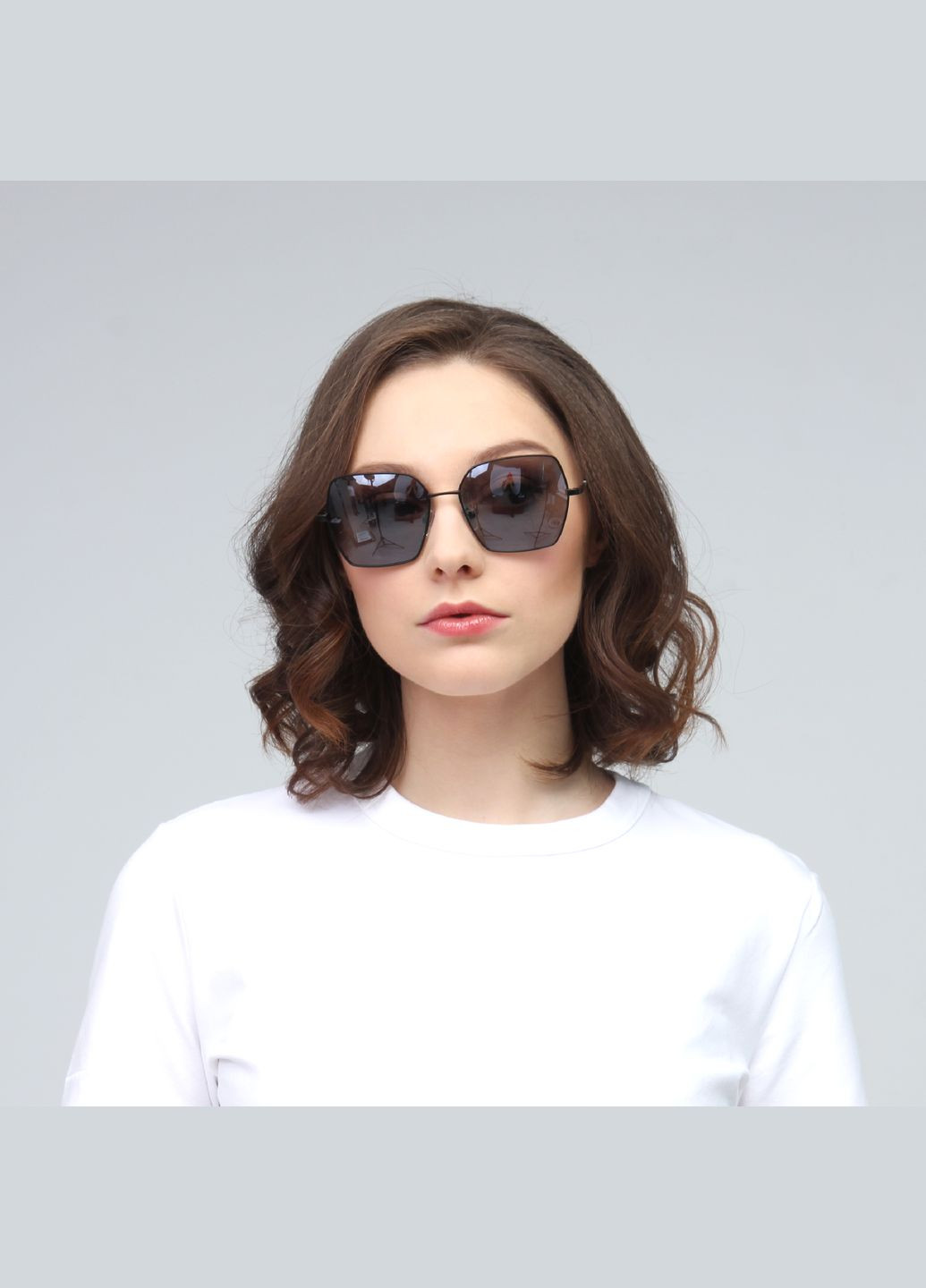 Солнцезащитные очки Фэшн-классика женские LuckyLOOK 393-296 (289360853)