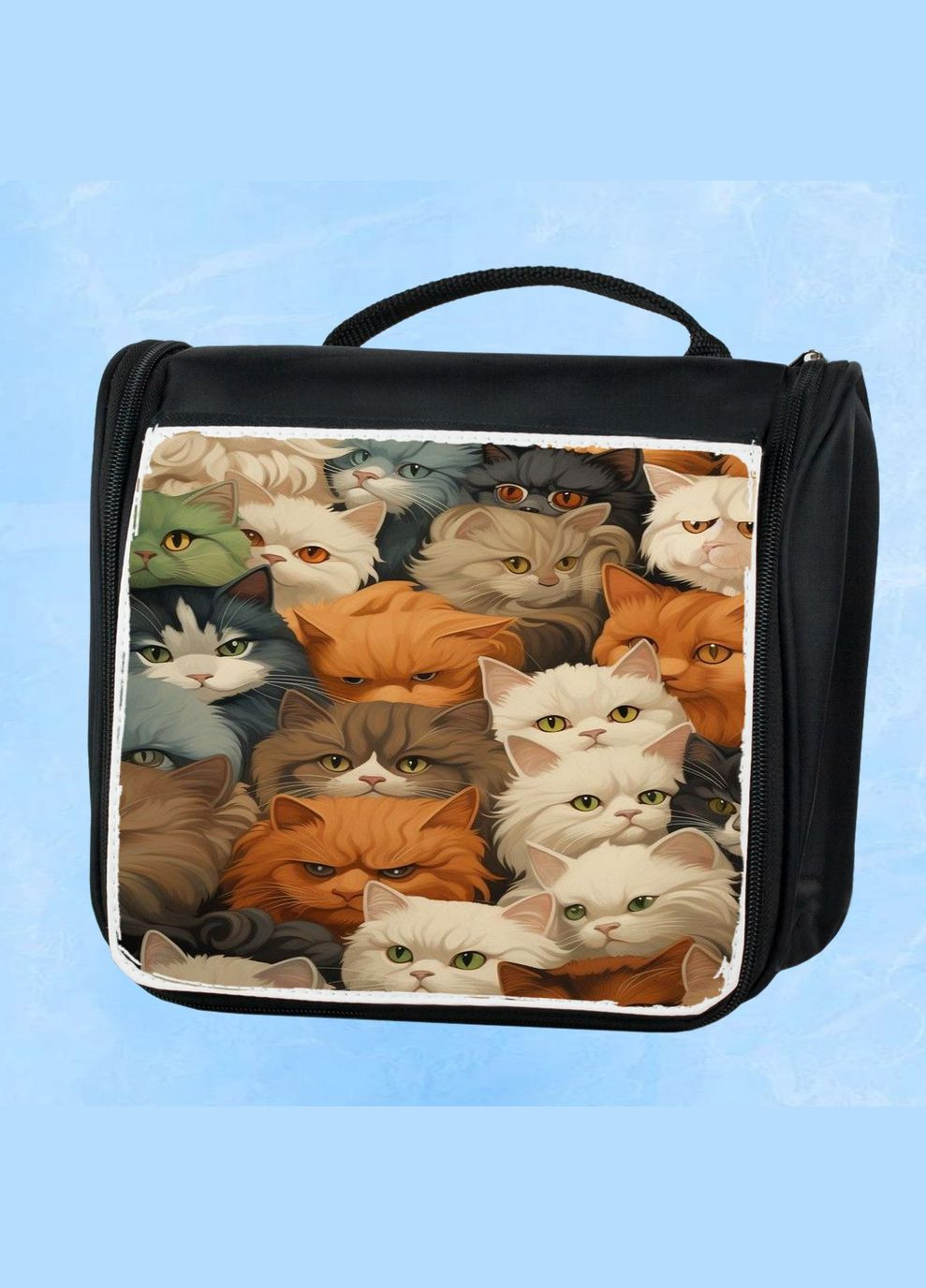 Дорожная сумка - органайзер для косметики несессер Child #027 Черная No Brand (318677220)