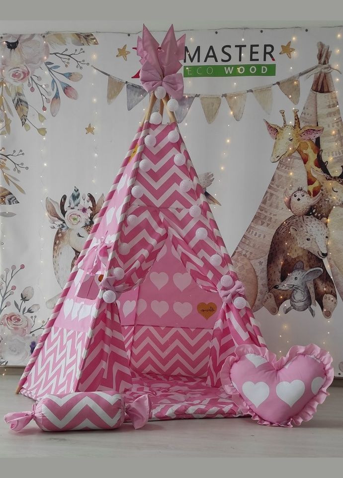 Вигвам для ребенка Marshmallow 5-ти гранный. Полный комплект! No Brand (316256997)