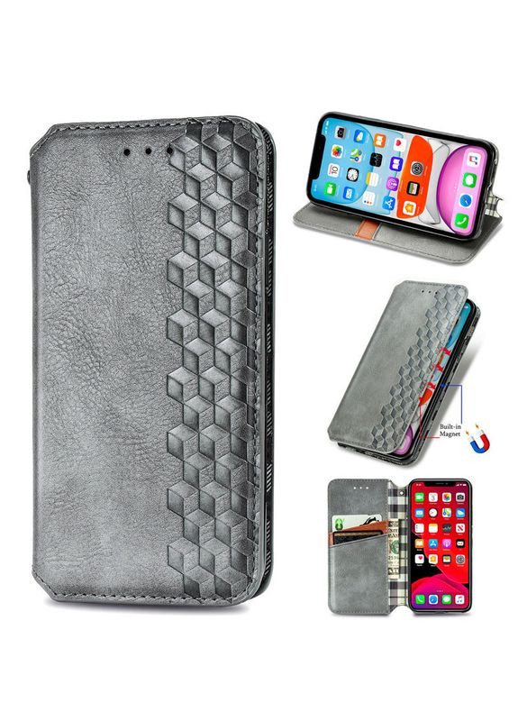 Шкіряний чохол-книжка GETMAN Cubic (PU) для 12T / 12T Pro Xiaomi (334295647)