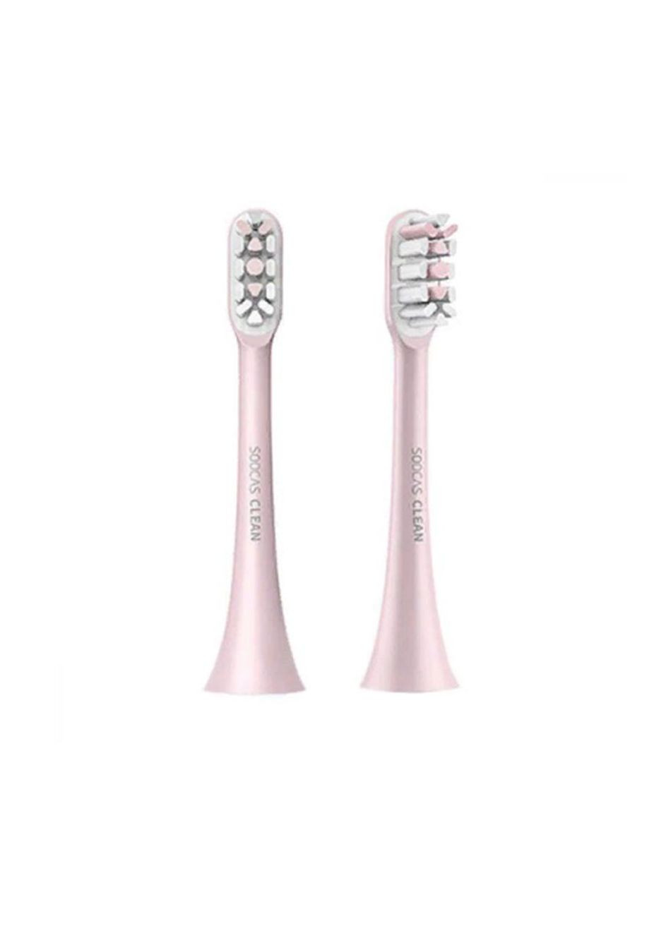Набір насадок для зубних щіток General Toothbrush Head for X1 / X3 / X5 Pink (2pcs) (BH01P) SOOCAS (268225593)