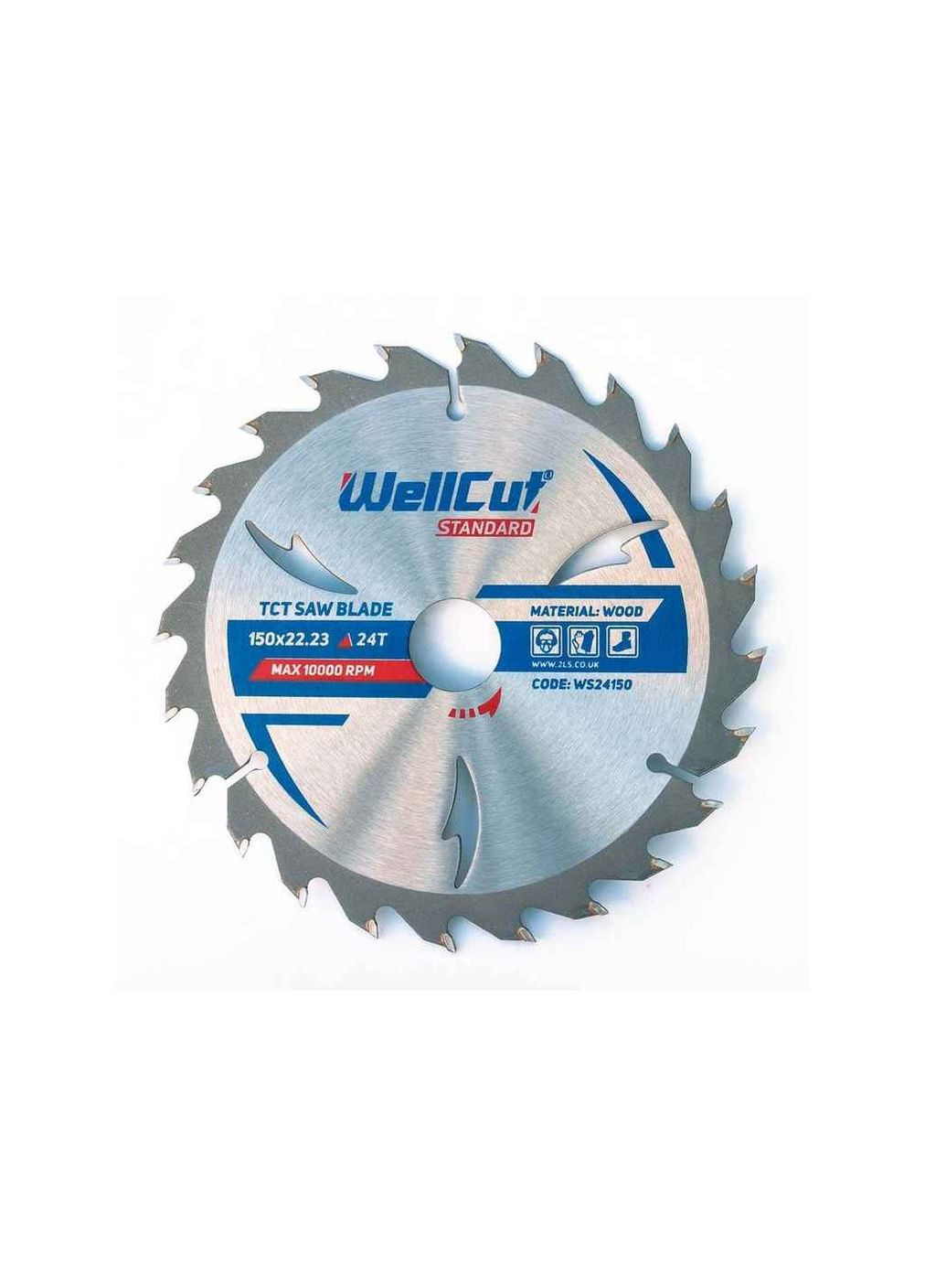 Диск бдительный 150мм 22,23мм 24Т WellCut (357219010)