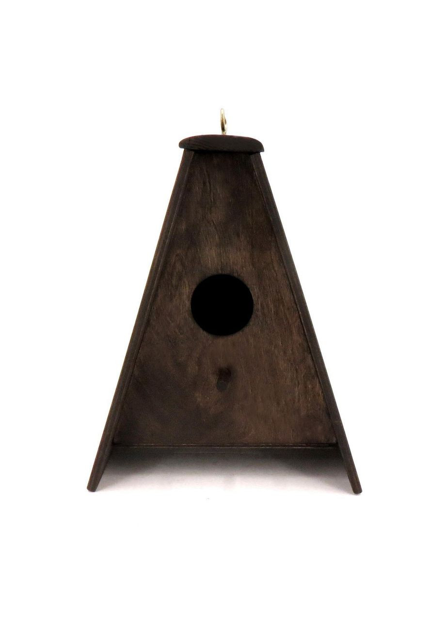 Шпаківня садова з дерева Стриж мокко (СКВ-000710) No Brand (328605984)