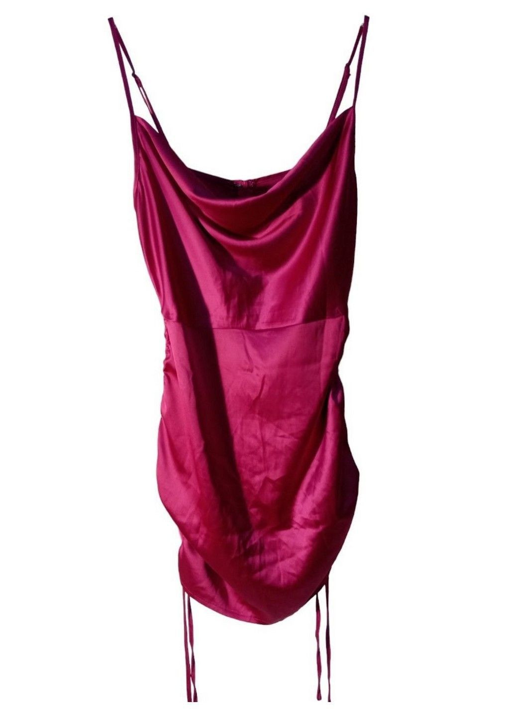 Рожева кежуал сукня Missguided в горошок
