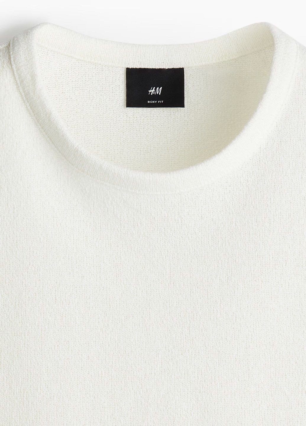 Біла футболка H&M