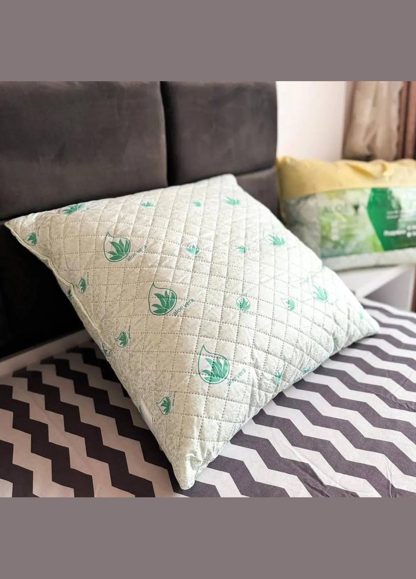 Подушка волокно алоэ вера гипоаллергенная с пропиткой см (П-M-AloeVera-52) No Brand (306633516)