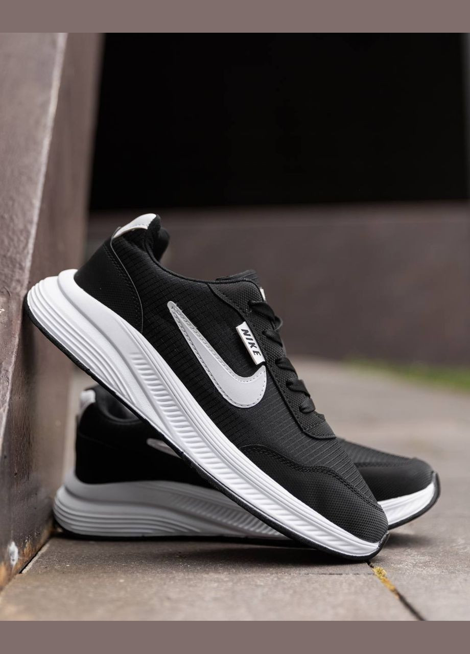 Чорні Осінні чоловічі кросівки No Brand