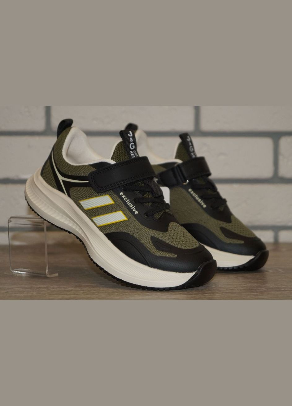 Зеленые демисезонные кроссовки спортивные для мальчика зеленые Jong Golf