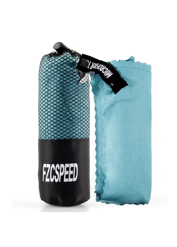 Швидковисихаючий похідний рушник бірюзовий 80х130 см No Brand бірюзовий