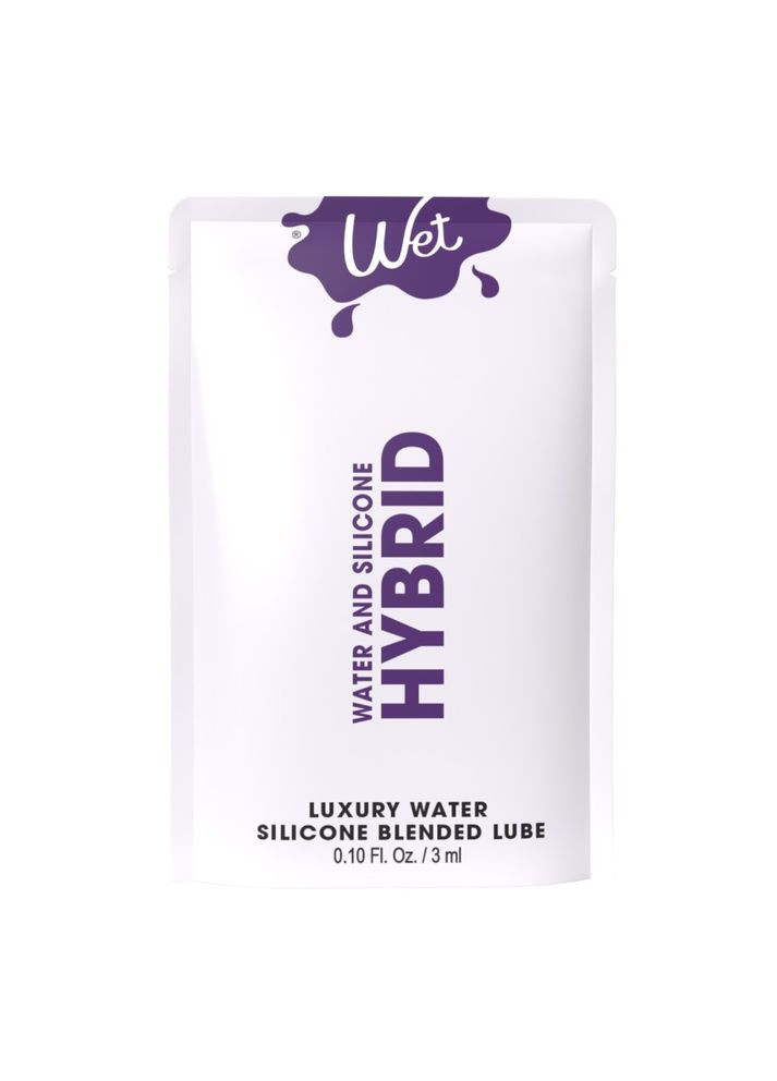 Пробник/Лубрикант на водносиликоновой основе HYBRID, 3 мл Wet (297400355)