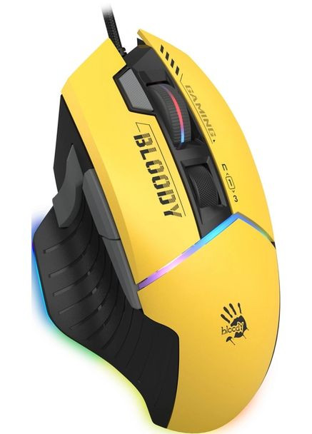 Мышь игровая A4Tech W95 Max Sports Lime Bloody (360411671)