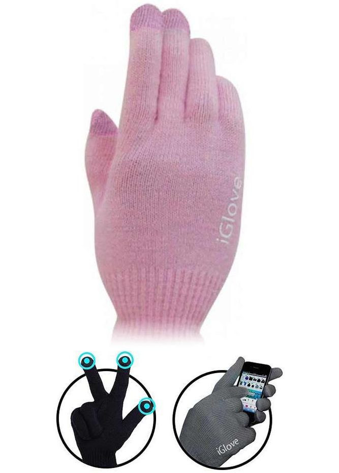 Перчатки для сенсорных экранов Pink ( Pink) iGlove (343050145)