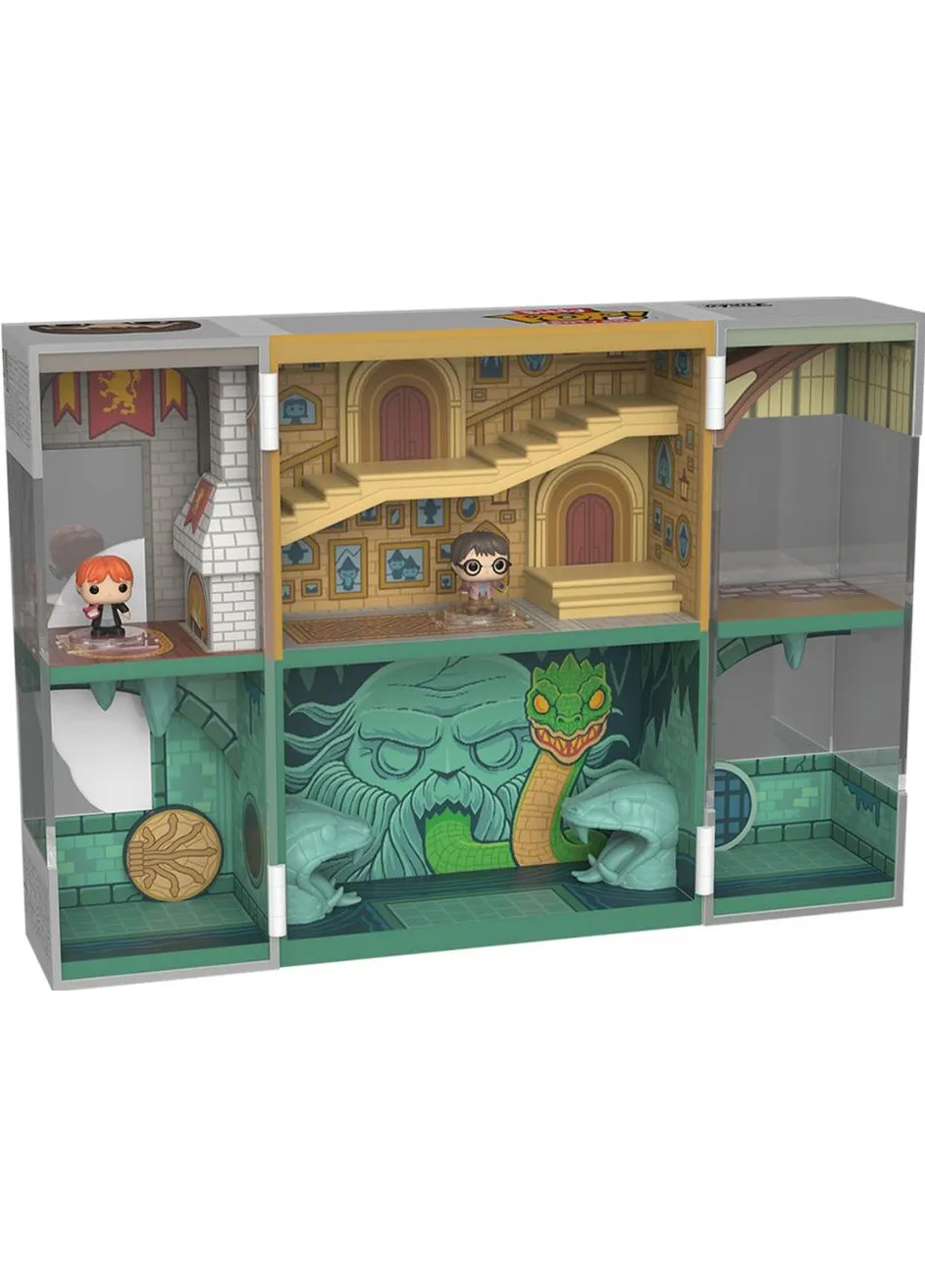 Игровой набор Bitty Pop Boxes Гарри Поттер Хогвартс (85533) Funko Pop (406077391)