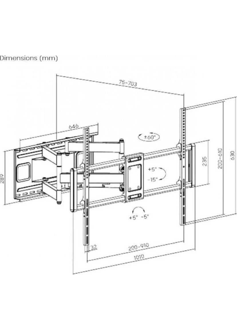 Кронштейн WM-120ST-01 Gembird (394398924)