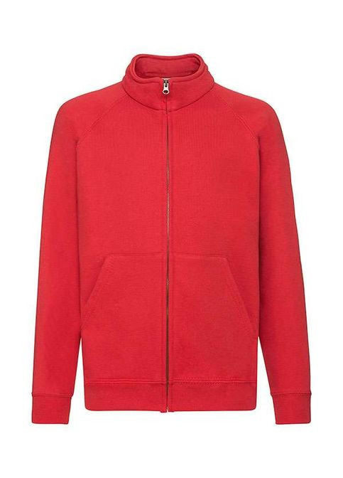 Кофта десткая Classic sweat jacket kids Красный (062005040116) Fruit of the Loom (315937925)
