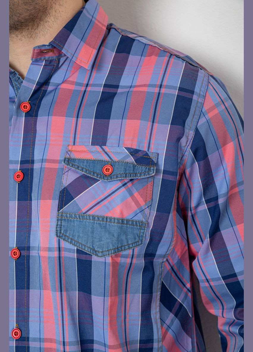 Голубой рубашка Ager