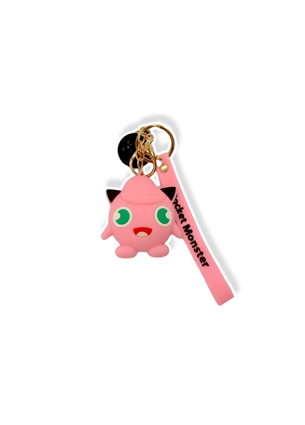 Покемон брелок Джиглипафф Pokemon Пикачу розовый на рюкзак, ключи Shantou (283296349)
