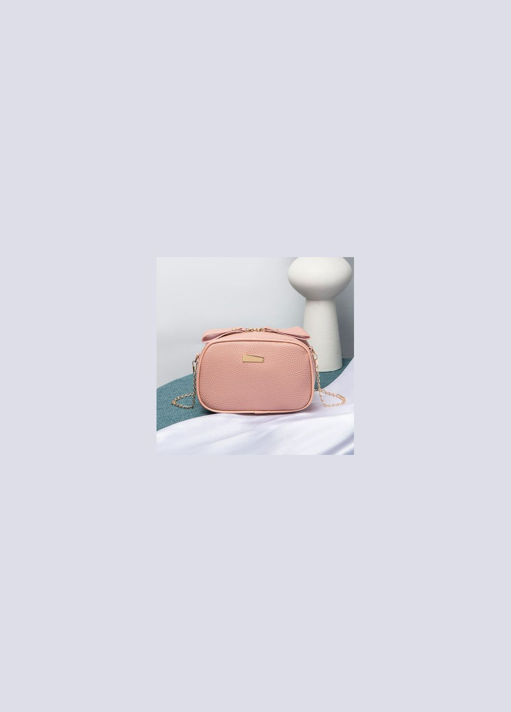 Рожева міні-сумка жіноча КиП (290683288)