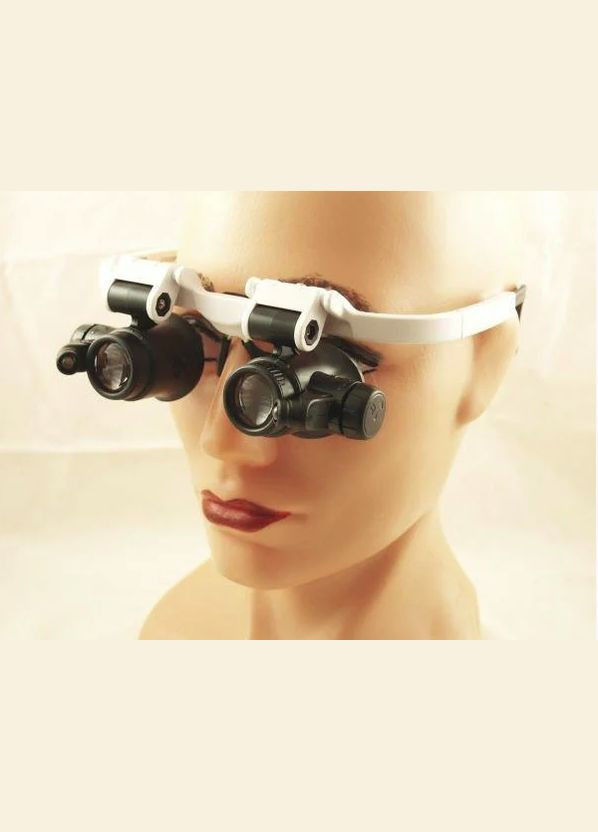 Лупаочки бінокулярна 9892H-3 монтажні окуляри Magnifier (293346305)