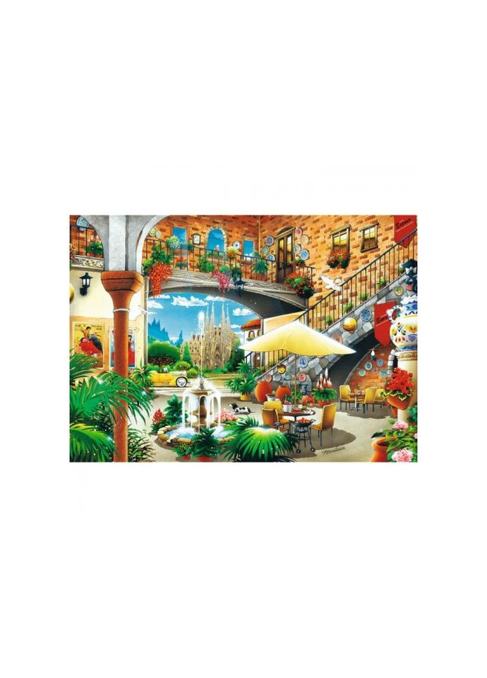 Пазлы Хиро Таникова. Вид на Барселону (2000 эл.) 27105 ( ) Trefl (328945515)