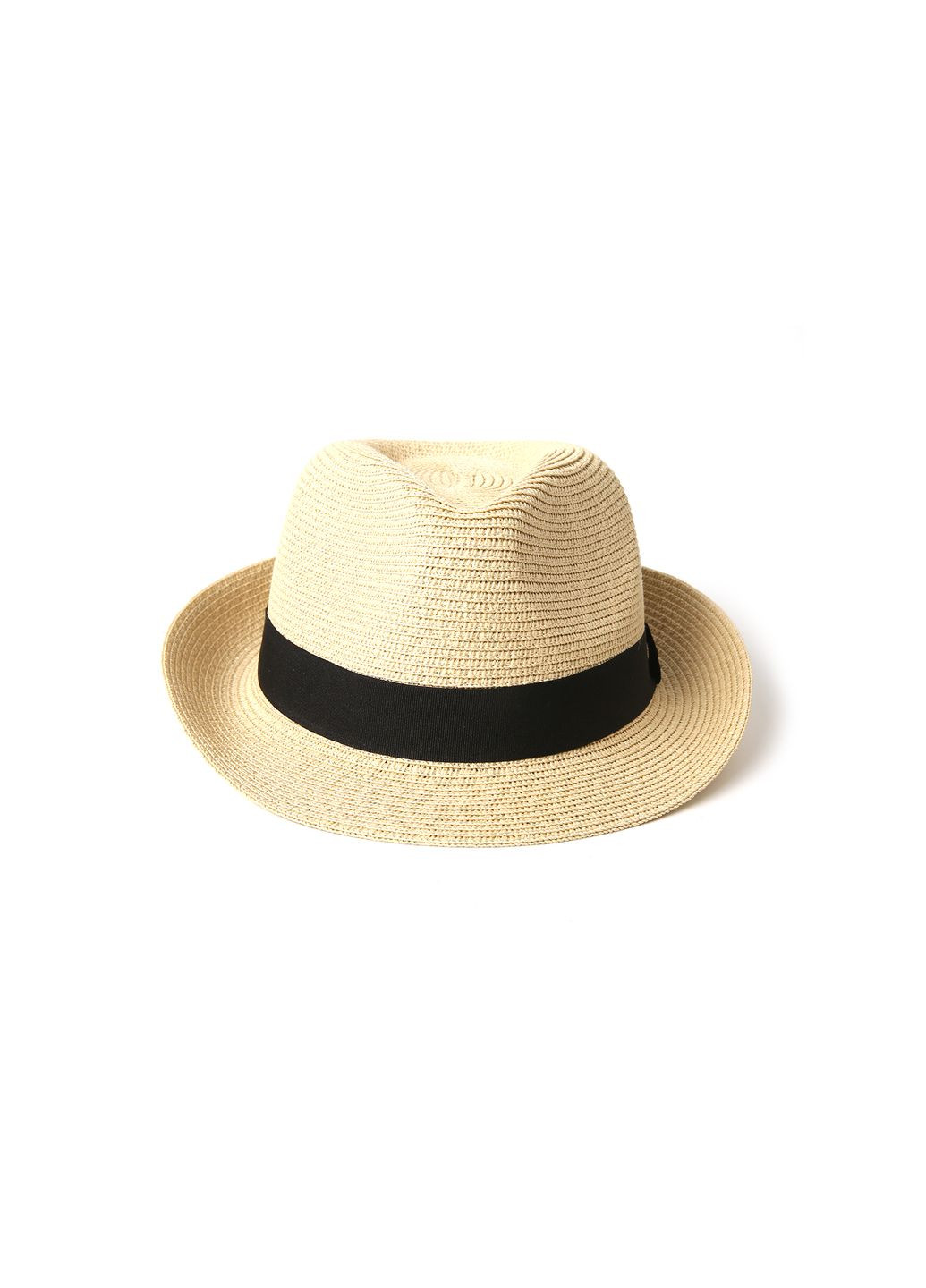Шляпа трилби мужская бумага бежевая JOYCE 844-095 LuckyLOOK 844-095m (289358901)