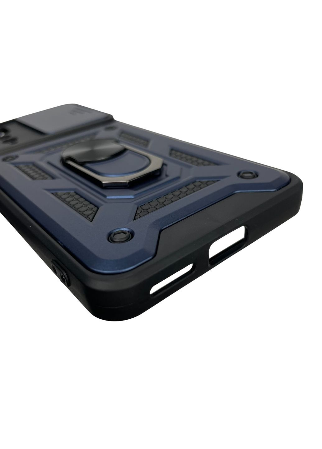 Чохол для Redmi Note 11 Pro 5G броньований з кільцем зі шторкою на сяомі редмі нот 11 про 5г чорний rg1 Xiaomi (366020535)