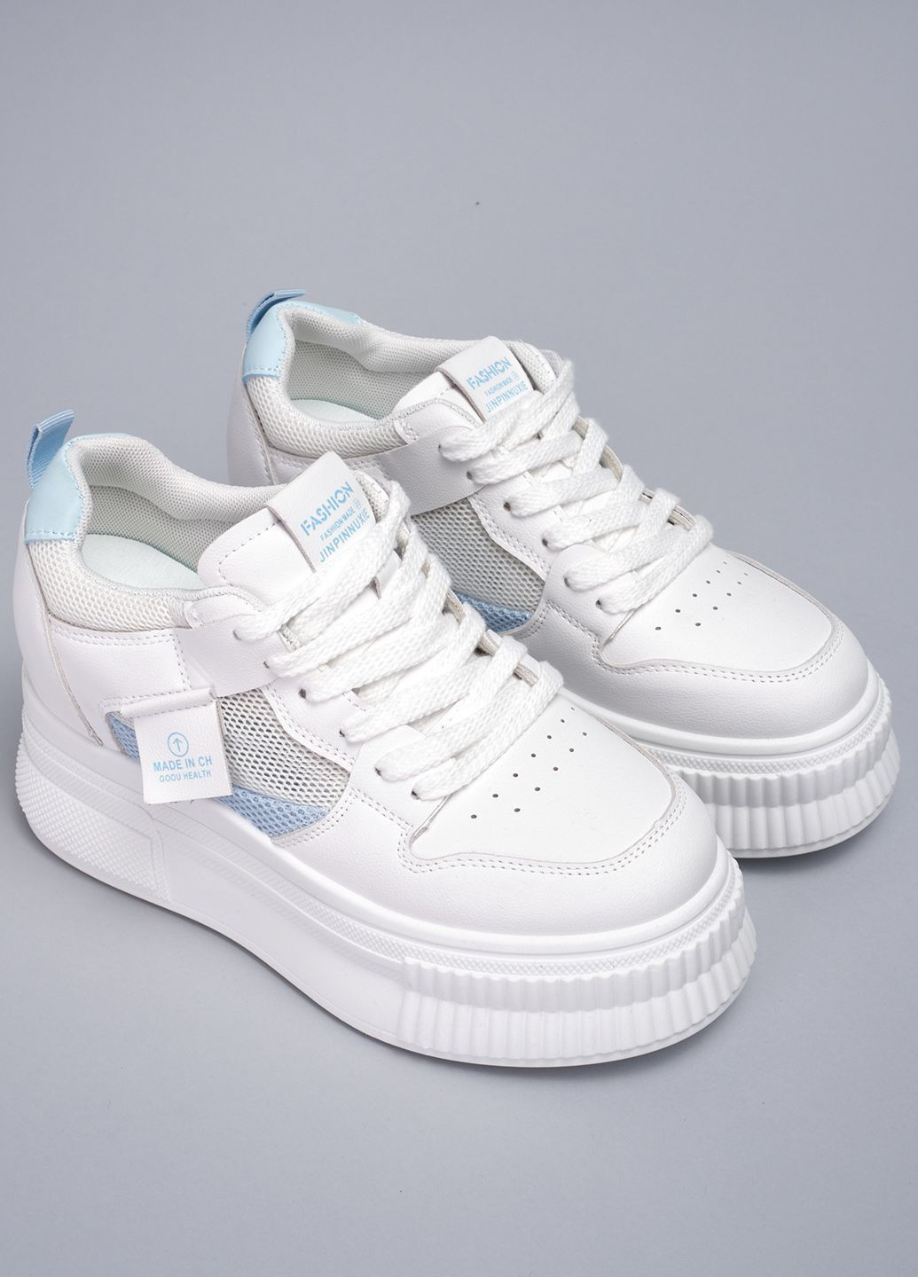 Білі кеди жіночі 7738 білі 343617 Power