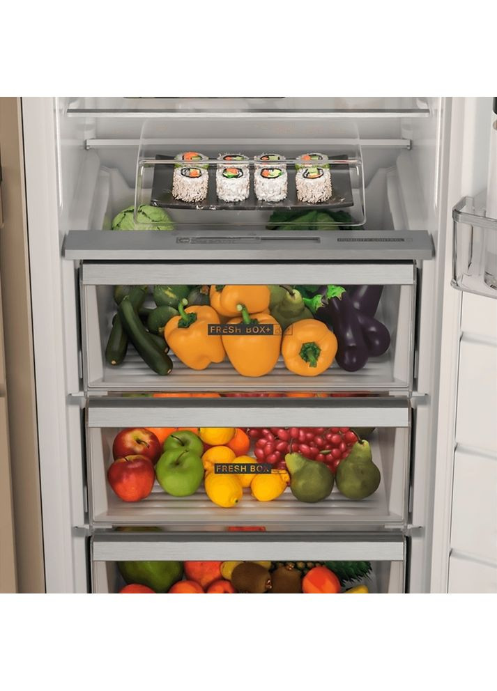 Холодильна камера вбудована, 177x54х54, 314л, А++, ST, інв., білий WHIRLPOOL (360605325)