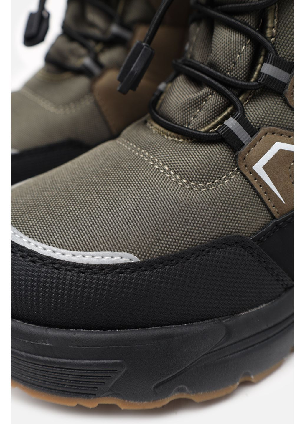 Зимние термосапоги для мальчика цвет хаки cb-00279567 Yuki