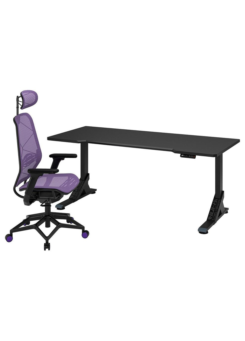 Ігровий стіл і стілець ІКЕА UPPSPEL / STYRSPEL 180х80 см (s09492710) IKEA (278407818)