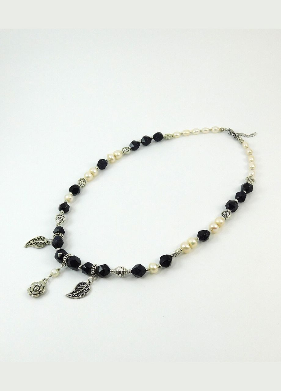 Ожерелье "Искорка" Жемчуг, Авантюрин Fursa fashion (322316503)