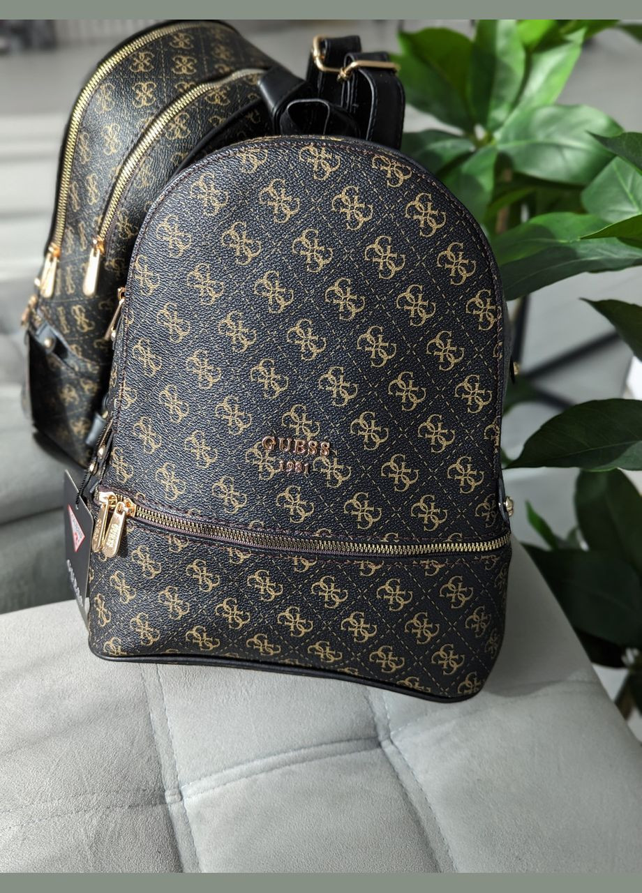 Жіночий коричневий рюкзак LUX No Brand (322464594)