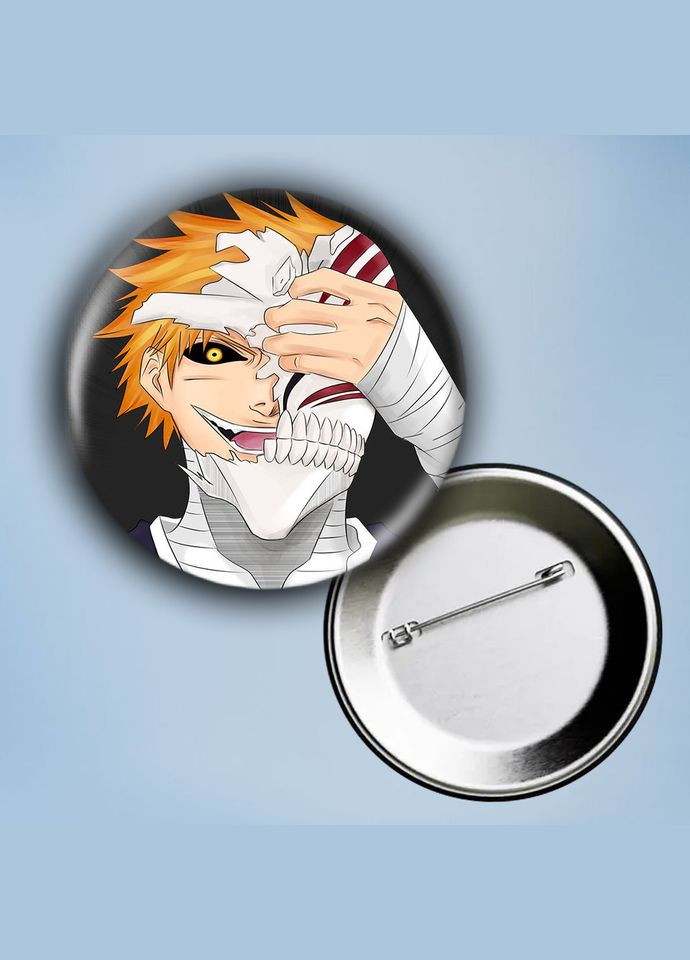 Значок на булавці Аніме Бліч #64 металевий 56 мм No Brand (304504967)