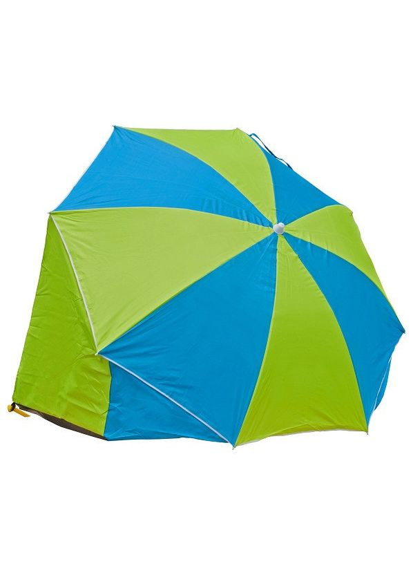 Садовый зонт Time Eco для пляжа круглый с ручным механизмом защиты от солнца и дождя ProDobro (367267404)