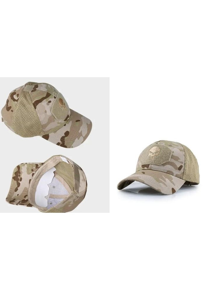 Кепка тактична армійська Картель камуфляжна хакі військова унісекс для полювання риболовлі та походів регульована міцна No Brand (364859614)